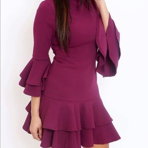 NWT She + Sky Bell Sleeve Dress